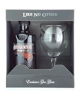 Brockmans Intensely Smooth PREMIUM GIN in Geschenkbox mit Glas 40%vol, 70cl